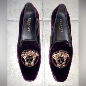 Versace Purple loafers
